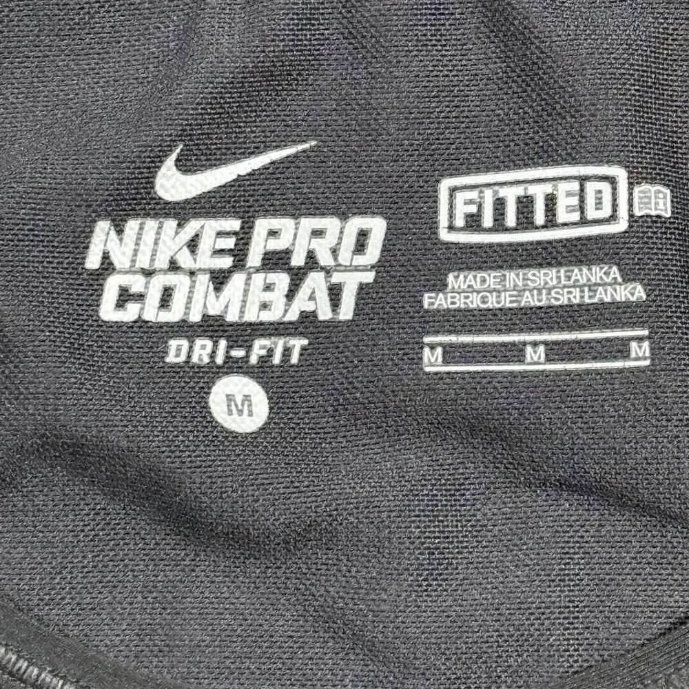 Nike Pro Combat‎ Dri-Fit Fitted Women's Black Tank-Top Size Medium Activewear